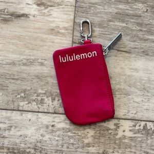 Lululemon Fuchsia Coin Pouch